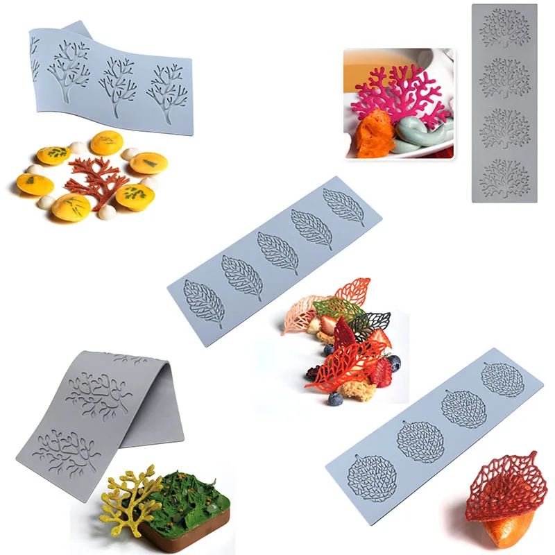 Silicone Sugar Chocolate Mold Coral Twigs Leaves Candy Fondant Craft Cake Baking Decorating Tools Cupcake Mould Kitchen Gadget
Silicone Sugar Chocolate Mold Coral Twigs Leaves Candy Fondant Craft Cake Baking Decorating Tools Cupcake Mould Kitchen Gadget