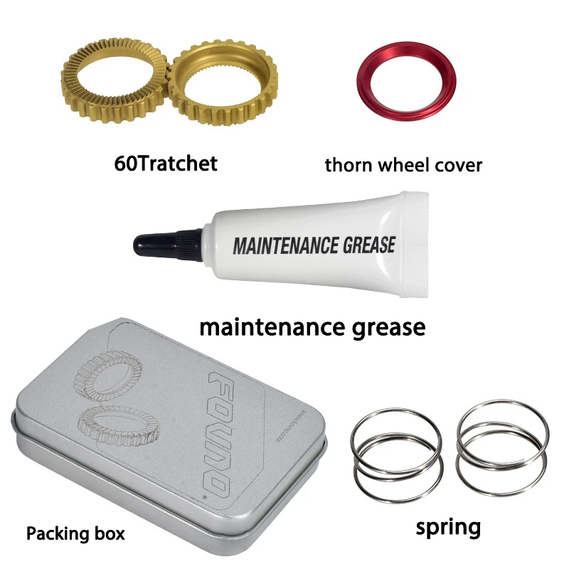 FOVNO Bicycle Hub Bicycle Hub Service Kit Ratchet for DT Swiss Star Ratchet 60T Bike Hub Patchet System Freehub Repair Tool Bike
FOVNO Bicycle Hub Bicycle Hub Service Kit Ratchet for DT Swiss Star Ratchet 60T Bike Hub Patchet System Freehub Repair Tool Bike