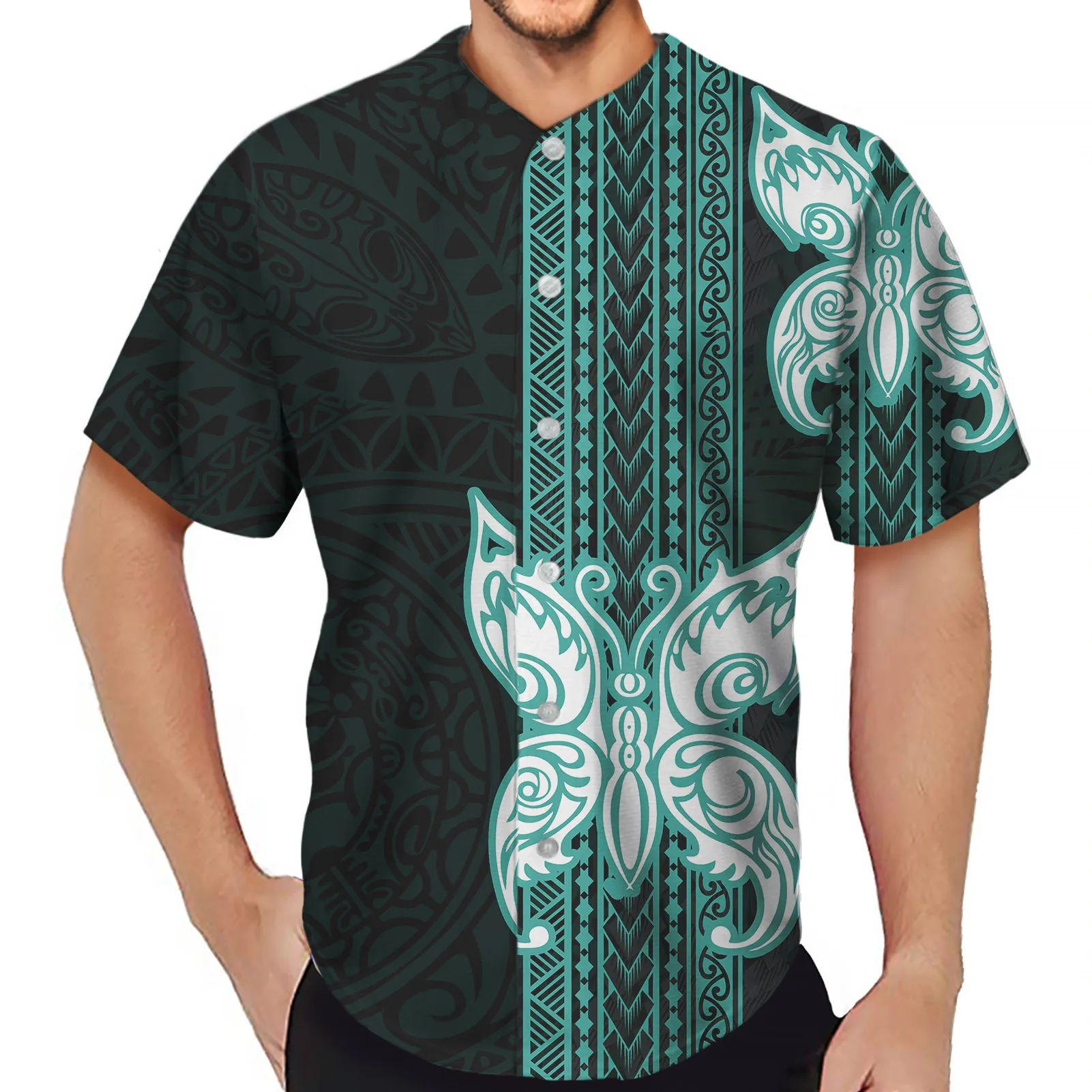 Polynesian Vintage Prints Butterfly Pattern Baseball Jersey For Adult Print Button T-shirt Man Hip Hop Streetwear Sport Shirts
Polynesian Vintage Prints Butterfly Pattern Baseball Jersey For Adult Print Button T-shirt Man Hip Hop Streetwear Sport Shirts
