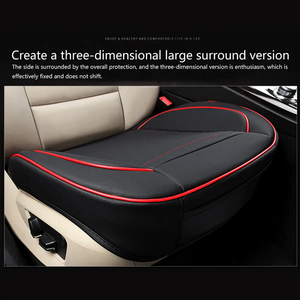 Car Seat Cover Four Seasons Edge Wrapping PU Leather Easy Clean Protective Cushion Soft Wear Resistant Front Rear Waterproof
Car Seat Cover Four Seasons Edge Wrapping PU Leather Easy Clean Protective Cushion Soft Wear Resistant Front Rear Waterproof