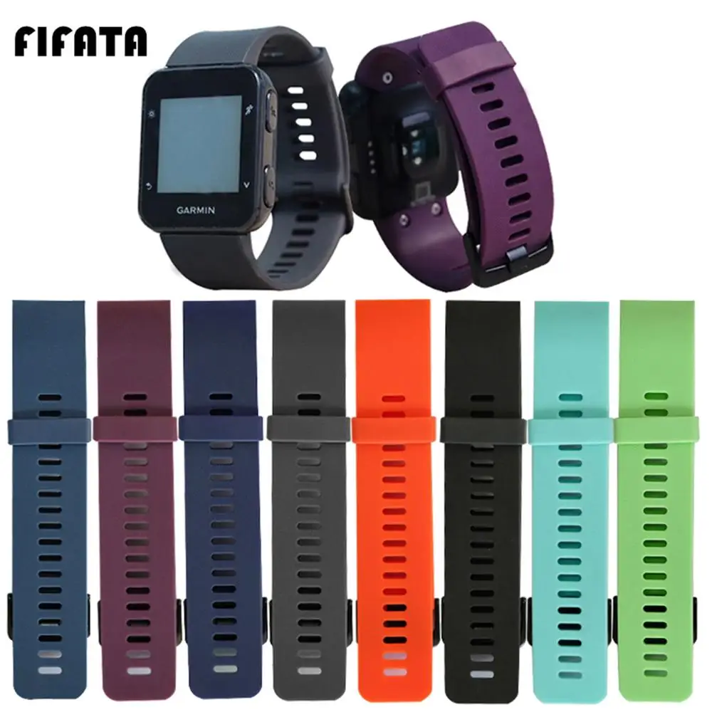 Ремешок силиконовый для смарт часов Garmin Forerunner 35/Forerunner 30|Смарт-аксессуары| |