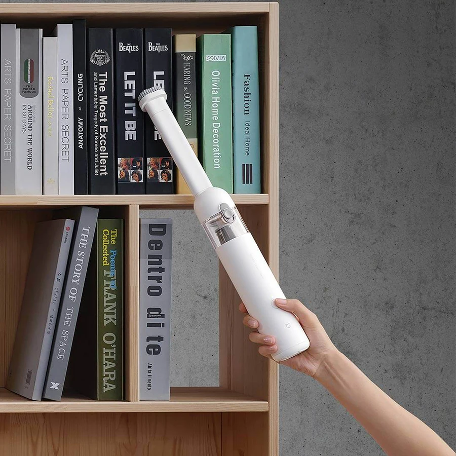 XIAOMI MIJIA Portable Car Hand Helded Vaccum Cleaner for home Wireless Mini Dust Catcher Collector 13000Pa Strong Suction 30min
XIAOMI MIJIA Portable Car Hand Helded Vaccum Cleaner for home Wireless Mini Dust Catcher Collector 13000Pa Strong Suction 30min