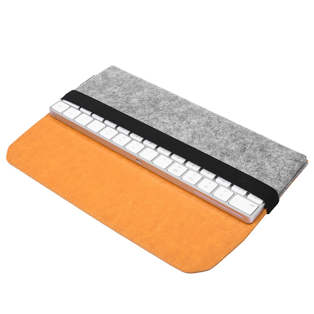 Sleeve Fashion No Zipper Durable PU Leather Practical Pouch Accessories Felt Protective Case Anti Scratch Dust Cover Lightweight
Sleeve Fashion No Zipper Durable PU Leather Practical Pouch Accessories Felt Protective Case Anti Scratch Dust Cover Lightweight
