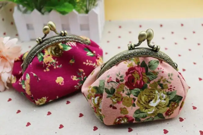 Women Lady Retro Vintage Flower Small Wallet Hasp Purse Clutch Bag Brand New | Багаж и сумки