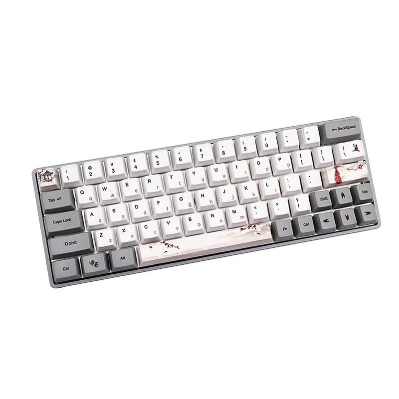 Набор ключей с цветком сливы 73/121 клавиш OEM профиль PBT сублимационные колпачки для