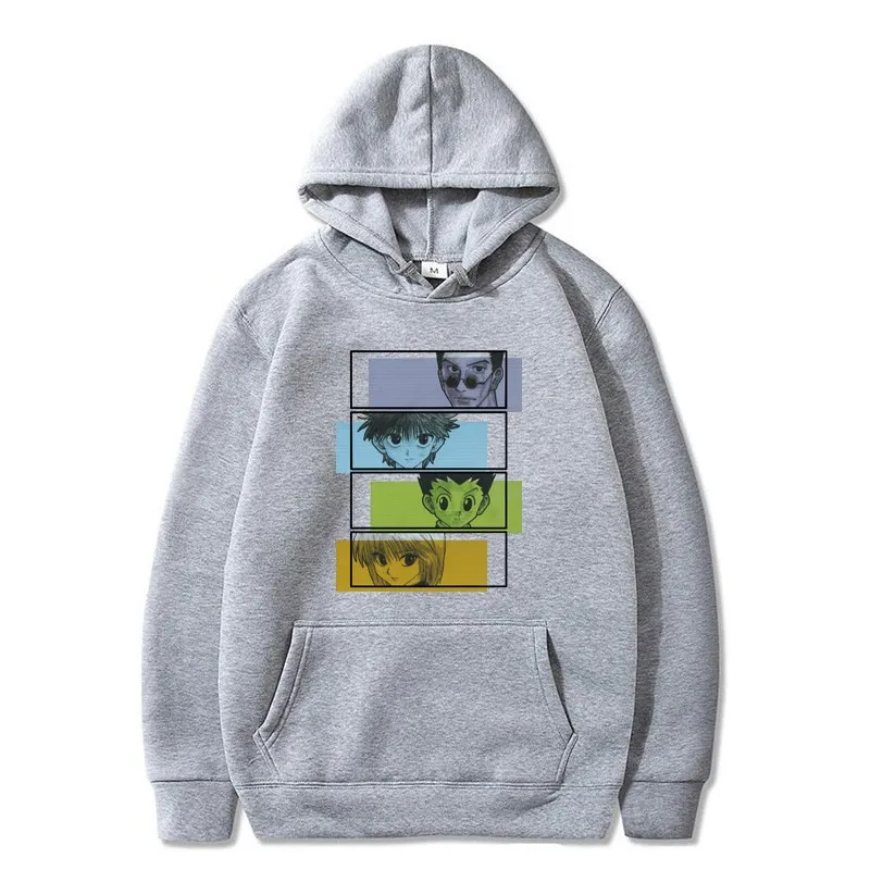 Japanese Anime Funny Killua Eyes Killua HxH Hoodies 2020 Winter Japan Style Hunter X Hunter Sweatshirts Streetwear for Women/men
Japanese Anime Funny Killua Eyes Killua HxH Hoodies 2020 Winter Japan Style Hunter X Hunter Sweatshirts Streetwear for Women/men