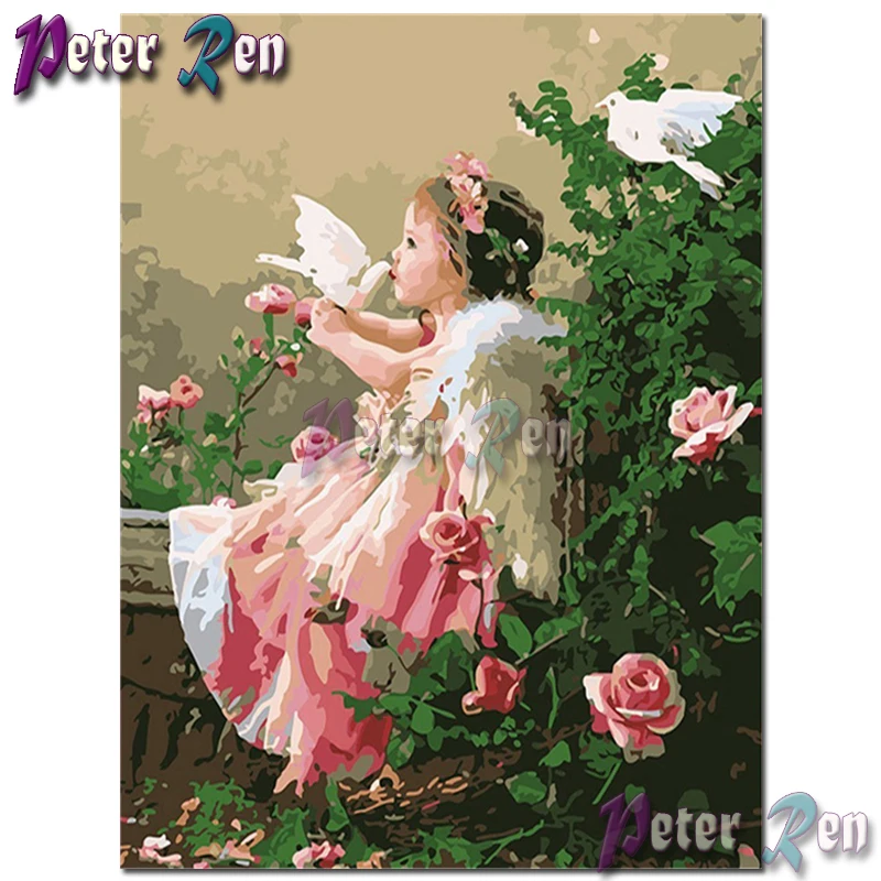 5d Angel girl pigeon and flower Diamond Painting Embroidery DIY Square or round Mosaic Cross stitch Rhinestone Home Decoration
5d Angel girl pigeon and flower Diamond Painting Embroidery DIY Square or round Mosaic Cross stitch Rhinestone Home Decoration