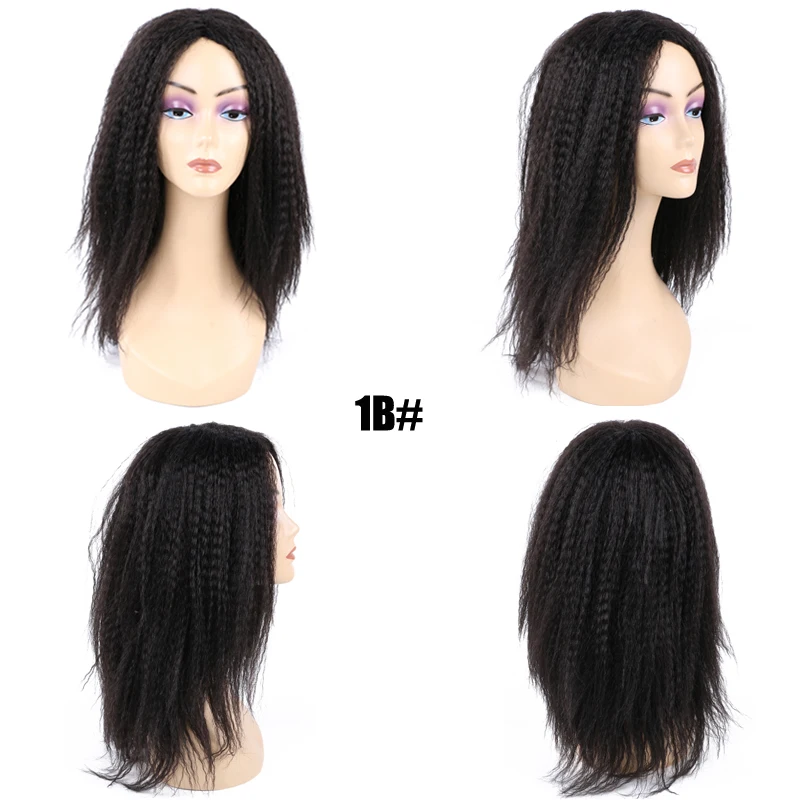 Sissi's Synthetic Kinky Straight Wig And Afro Kinky Curly Wigs For Women Ombre Synthetic Heat Resistant Hair Black/Brown/Purple
Sissi's Synthetic Kinky Straight Wig And Afro Kinky Curly Wigs For Women Ombre Synthetic Heat Resistant Hair Black/Brown/Purple