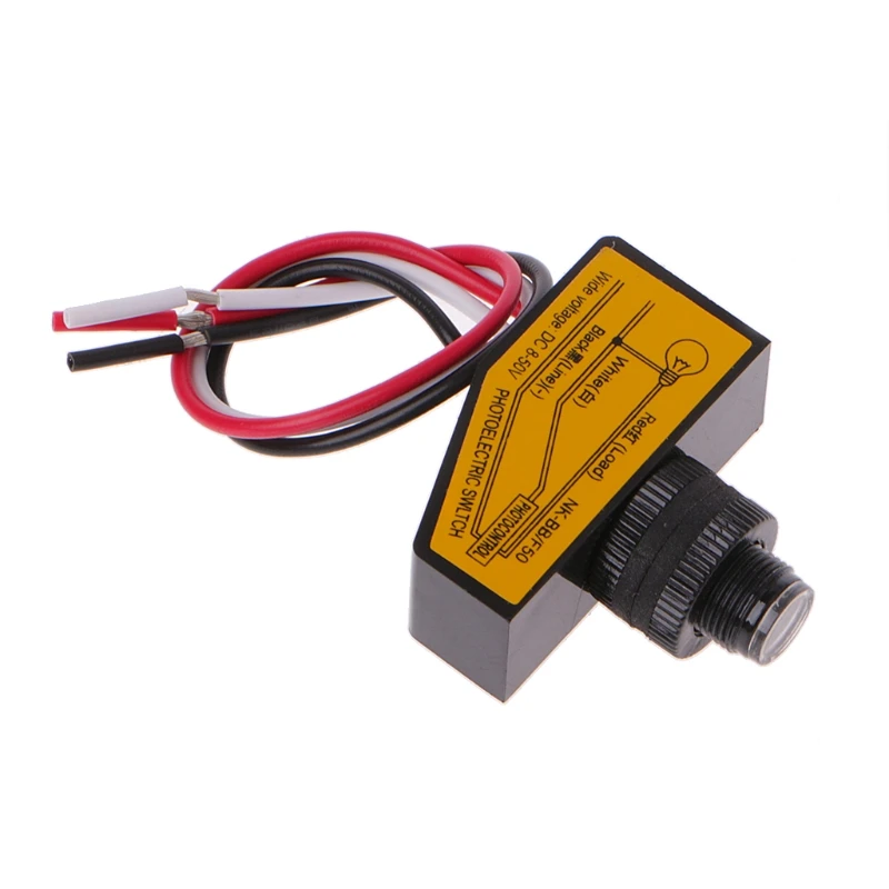 Automatic Light Control Sensor DC12V 24V 36V 48V Dusk To Dawn Photocell Switch 
Automatic Light Control Sensor DC12V 24V 36V 48V Dusk To Dawn Photocell Switch