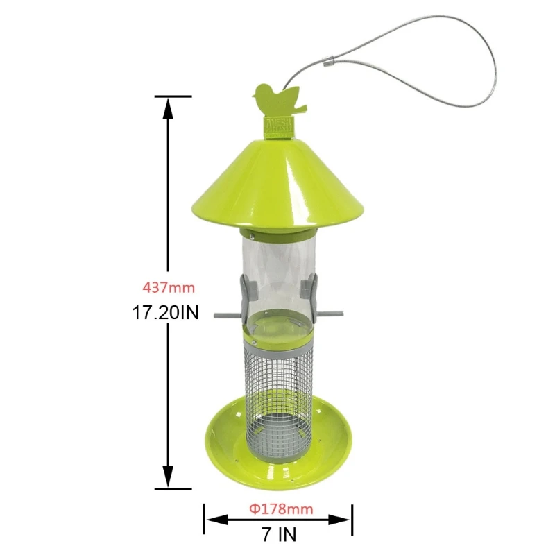Metal Wire Fence Hanging Bird Feeder Drinker Metal Birdfeeder Outside Decoration Seed Water Birds Food Dispenser Outdoor
Metal Wire Fence Hanging Bird Feeder Drinker Metal Birdfeeder Outside Decoration Seed Water Birds Food Dispenser Outdoor