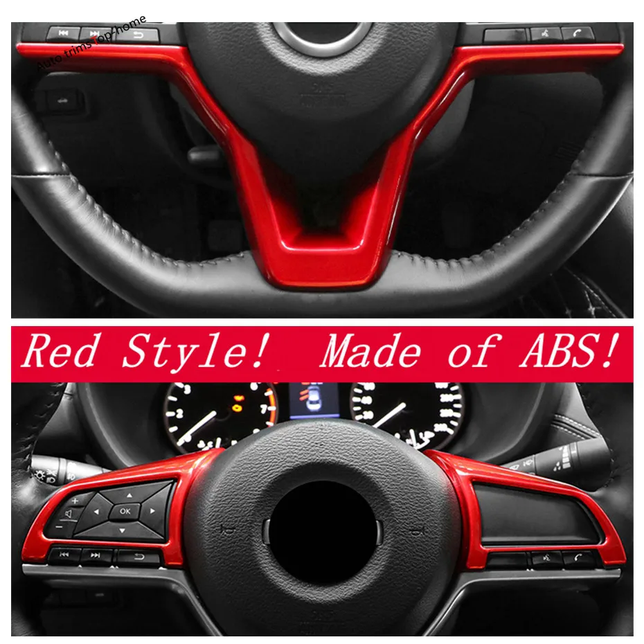 Yimaautotrims Auto Steering Wheel Decoration Cover Trim Fit For Nissan Rogue T32 X-Trail 2017 - 2020 ABS Interior Mouldings
Yimaautotrims Auto Steering Wheel Decoration Cover Trim Fit For Nissan Rogue T32 X-Trail 2017 - 2020 ABS Interior Mouldings
