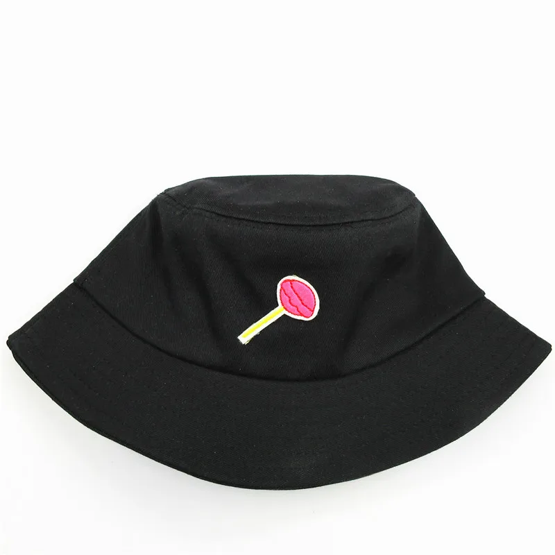 2020 new style Lollipop candy embroidery Bucket Hat Fisherman Hat outdoor travel hat Sun Cap Hats for men and Women 185
2020 new style Lollipop candy embroidery Bucket Hat Fisherman Hat outdoor travel hat Sun Cap Hats for men and Women 185