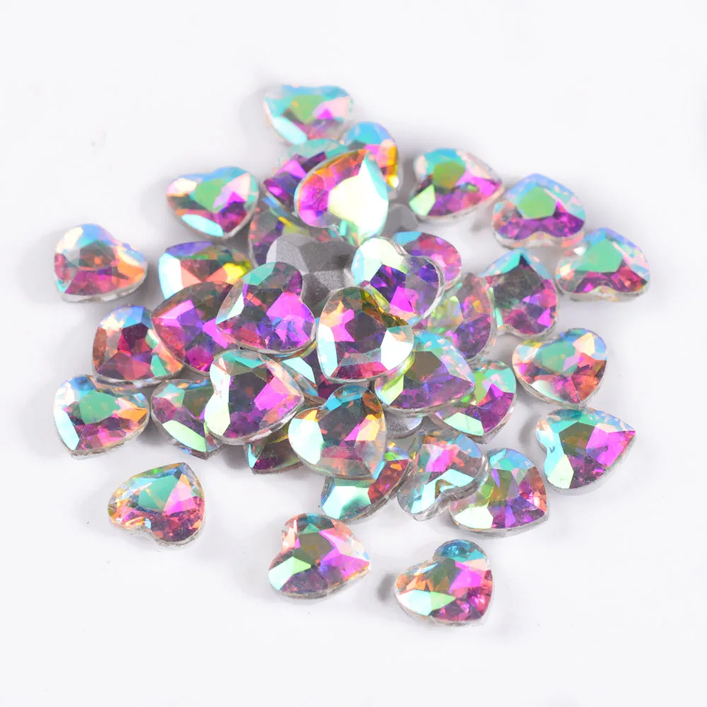 10Pcs Heart Crystal Diamond 17 Color Shiny Nail Accessories DIY 3D Design Jewelry Gems Accessories Manicure Decorations
10Pcs Heart Crystal Diamond 17 Color Shiny Nail Accessories DIY 3D Design Jewelry Gems Accessories Manicure Decorations