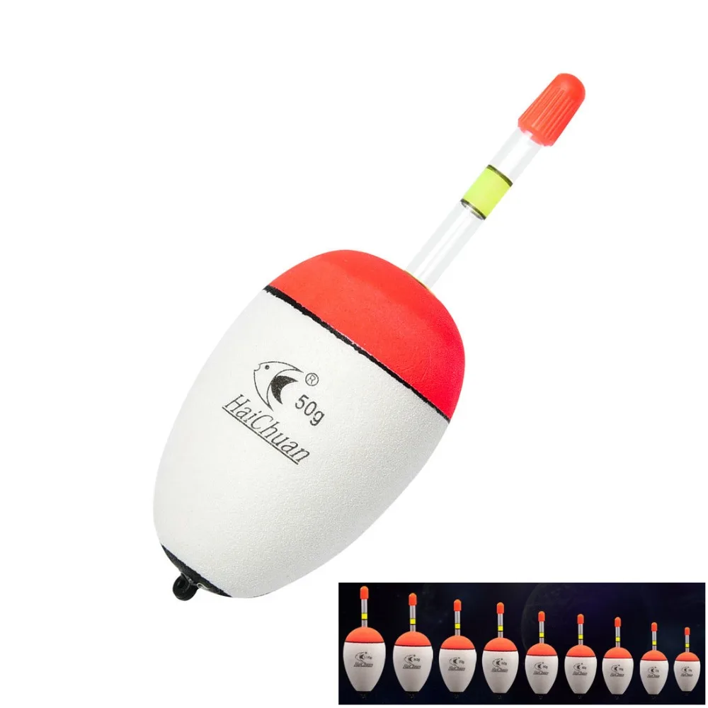 1Pcs Fishing Float 10g-100g Luminous EVA Floats Fish Floater Bait for Sea Fishing Carp Fishing Tackle Accessories
1Pcs Fishing Float 10g-100g Luminous EVA Floats Fish Floater Bait for Sea Fishing Carp Fishing Tackle Accessories