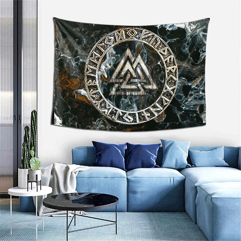 Viking Blood Eagle Tapestry Mysterious Viking Meditation Psychedelic Rune Art Wall Hanging Tapestries Home Decoration Carpet
Viking Blood Eagle Tapestry Mysterious Viking Meditation Psychedelic Rune Art Wall Hanging Tapestries Home Decoration Carpet