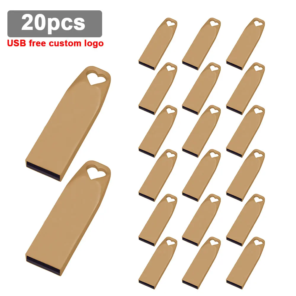 20pcs/lot Metal USB2.0 Flash Drive 64 gb pendrive 16GB 8GB 32gb Flash Memory Stick 128gb waterproof Pendrive usb disk free logo
20pcs/lot Metal USB2.0 Flash Drive 64 gb pendrive 16GB 8GB 32gb Flash Memory Stick 128gb waterproof Pendrive usb disk free logo