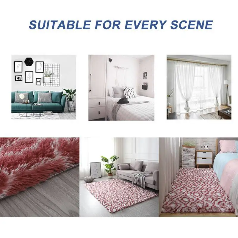 Fluffy Square Rug Carpets for Living Room Decor Faux Fur Rugs Kids Room Long Plush Rugs for Bedroom Shaggy Area Rug Modern Mats
Fluffy Square Rug Carpets for Living Room Decor Faux Fur Rugs Kids Room Long Plush Rugs for Bedroom Shaggy Area Rug Modern Mats