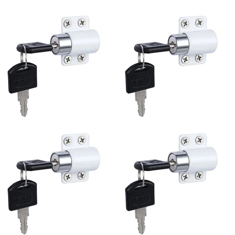 4Pcs Sliding Window Patio Screw Door Lock Key Push Baby Child Safety Protection Antitheft Door Window Security Lock Zinc Alloy
4Pcs Sliding Window Patio Screw Door Lock Key Push Baby Child Safety Protection Antitheft Door Window Security Lock Zinc Alloy