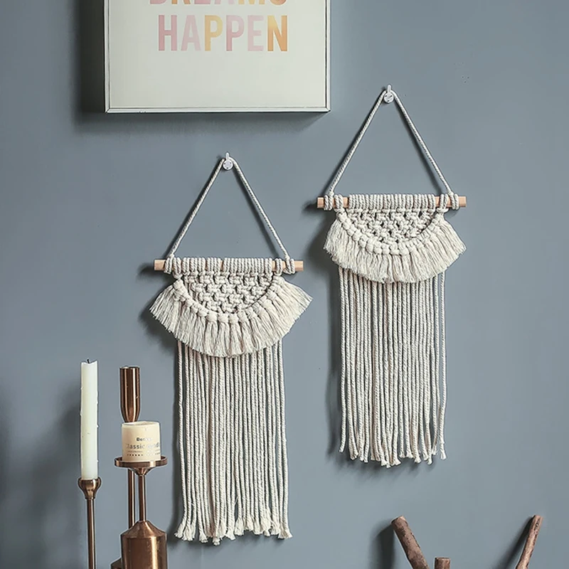 Boho Macrame Skirt Tassel Woven Tapestry Dream Catcher Wall Hanging Craft Ornaments Room Homestay Decor
Boho Macrame Skirt Tassel Woven Tapestry Dream Catcher Wall Hanging Craft Ornaments Room Homestay Decor