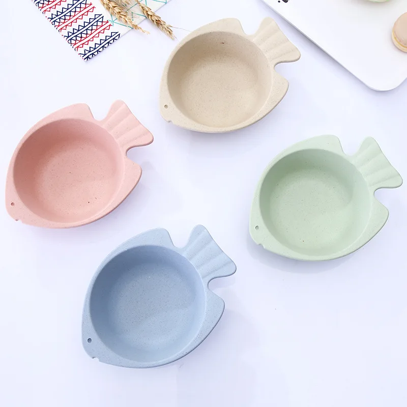 Kids Cartoon Wheat Straw Dishes Cute Fish Shape Baby Plate Spoon Children Tableware Infant Fruit Snack Bowl Tableware Set
Kids Cartoon Wheat Straw Dishes Cute Fish Shape Baby Plate Spoon Children Tableware Infant Fruit Snack Bowl Tableware Set