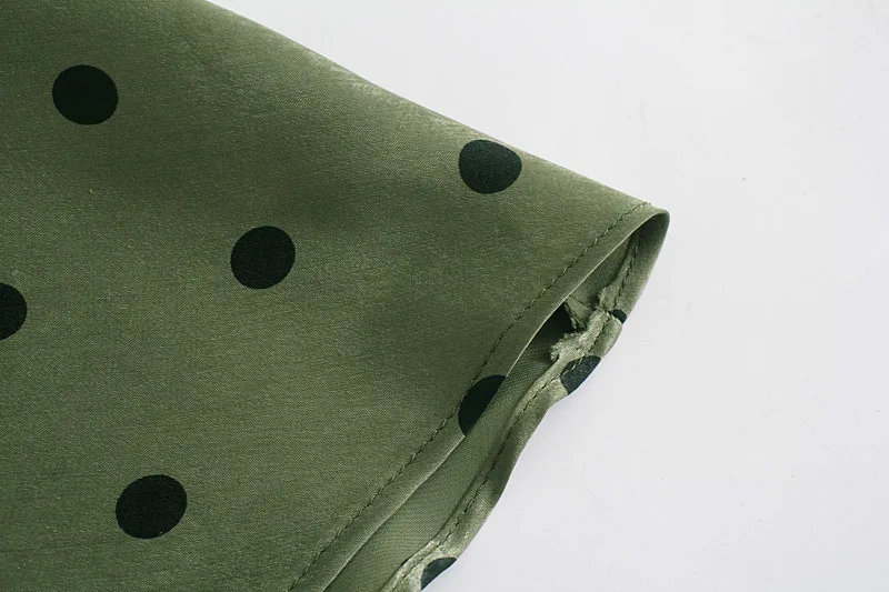2021 S/S New Sweet Style Willow Green Dotted Midi Dress V-Neck Polka Dot Lingerie Sling Dress Midi Dress for Women
2021 S/S New Sweet Style Willow Green Dotted Midi Dress V-Neck Polka Dot Lingerie Sling Dress Midi Dress for Women