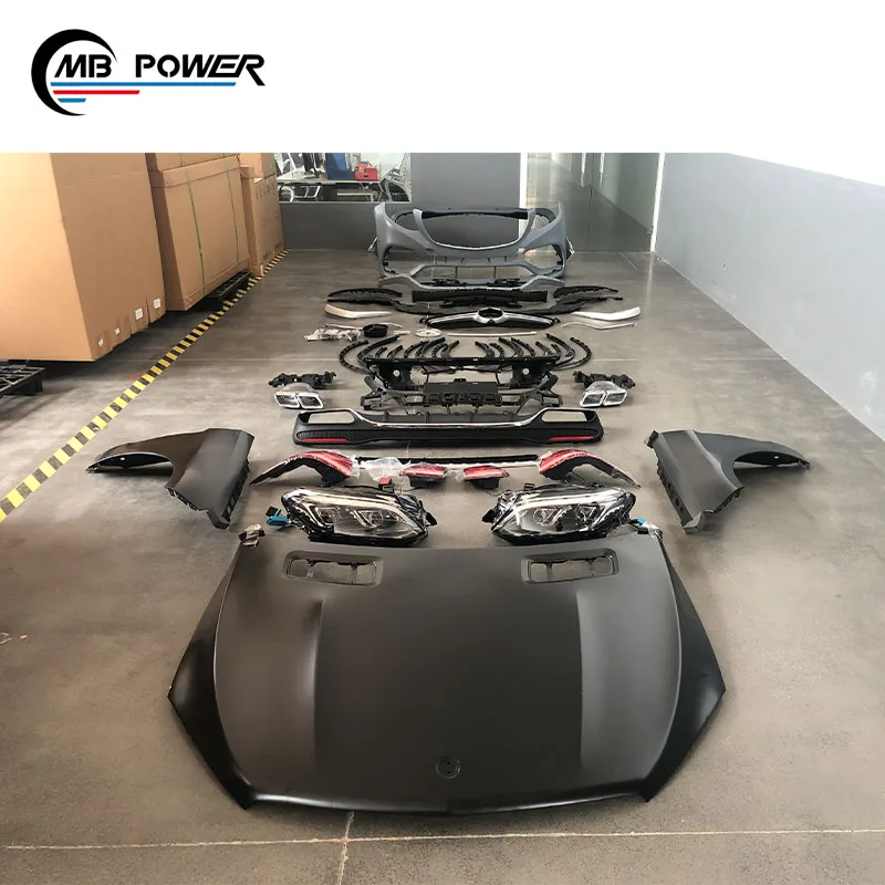 Hot!! Ml Class Gle Class W166 Cle63 Bodykits With Front Bumper Rear Bumper Grille Hood And Lights
Hot!! Ml Class Gle Class W166 Cle63 Bodykits With Front Bumper Rear Bumper Grille Hood And Lights