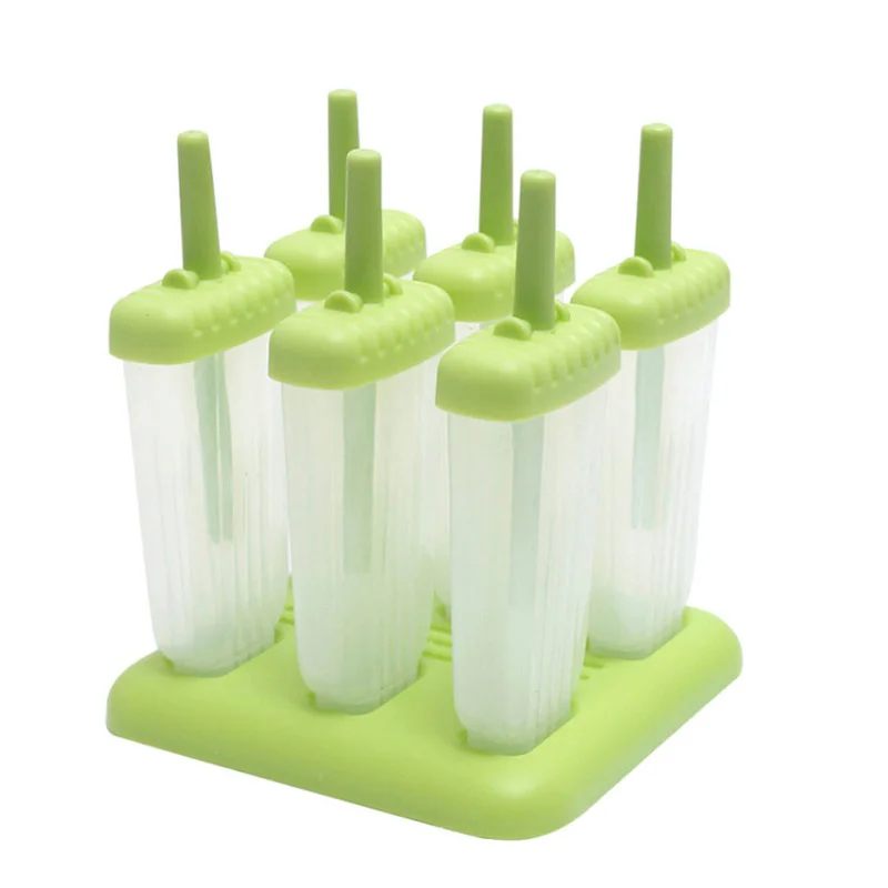 6Pcs Ice Cream Popsicle Molds Cooking Tools Rectangle Shaped Reusable DIY Frozen Ice Cream Pop Baking Moulds
6Pcs Ice Cream Popsicle Molds Cooking Tools Rectangle Shaped Reusable DIY Frozen Ice Cream Pop Baking Moulds
