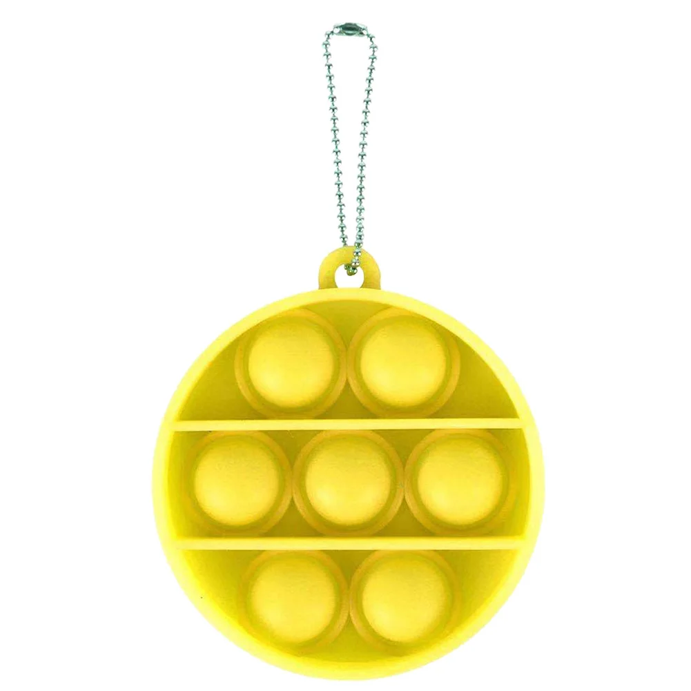 Dimple Toy Keychain Push Bubble Sensory Toy Key Chain Autism Needs Squishy Stress Reliever Funny Anti-stress Fidget Toy
Dimple Toy Keychain Push Bubble Sensory Toy Key Chain Autism Needs Squishy Stress Reliever Funny Anti-stress Fidget Toy