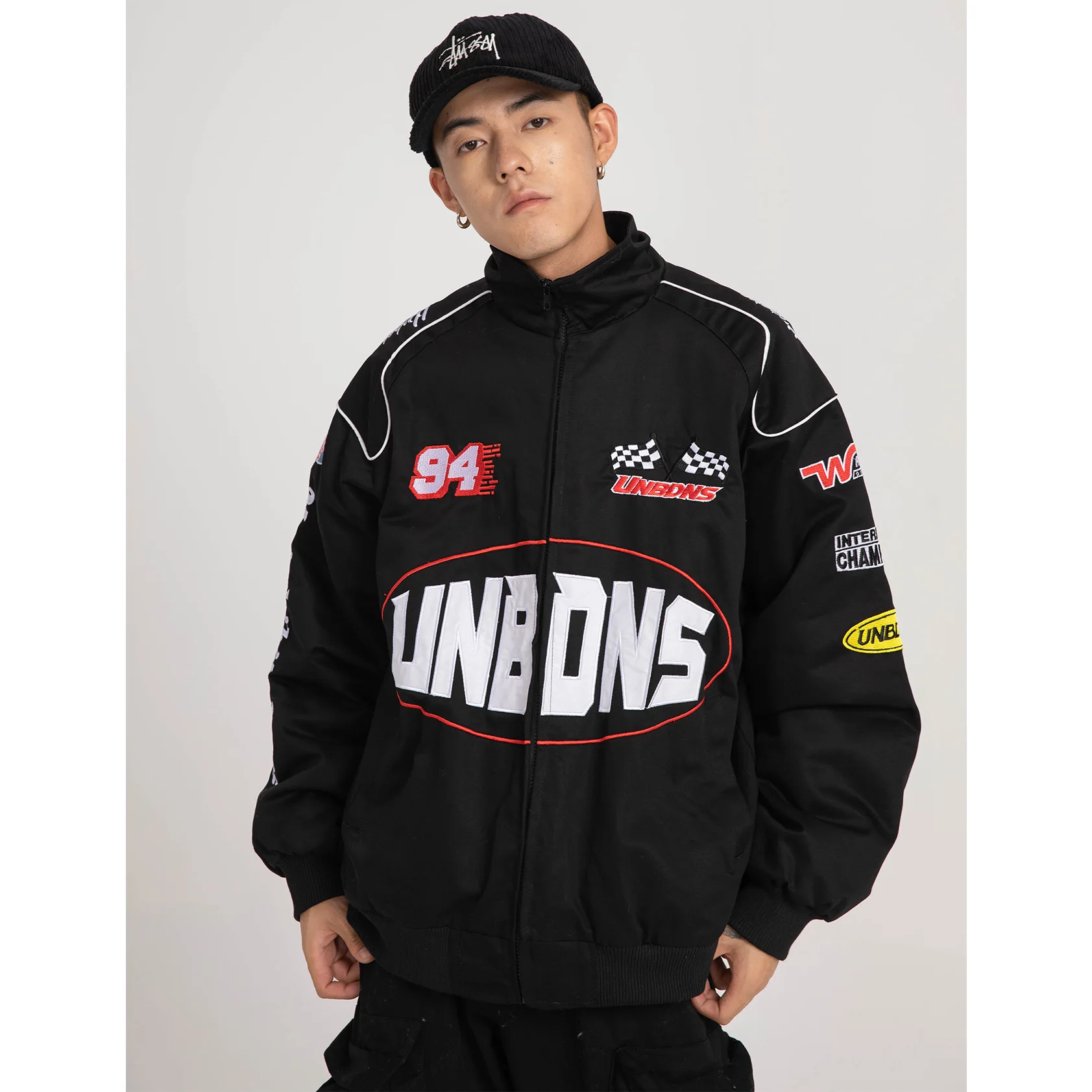 2021fw American Street Fashion Locomotive Jacket Letter Print Thickened Cotton Clothes Men's Coat Windbreaker Clothing Techwear
2021fw American Street Fashion Locomotive Jacket Letter Print Thickened Cotton Clothes Men's Coat Windbreaker Clothing Techwear