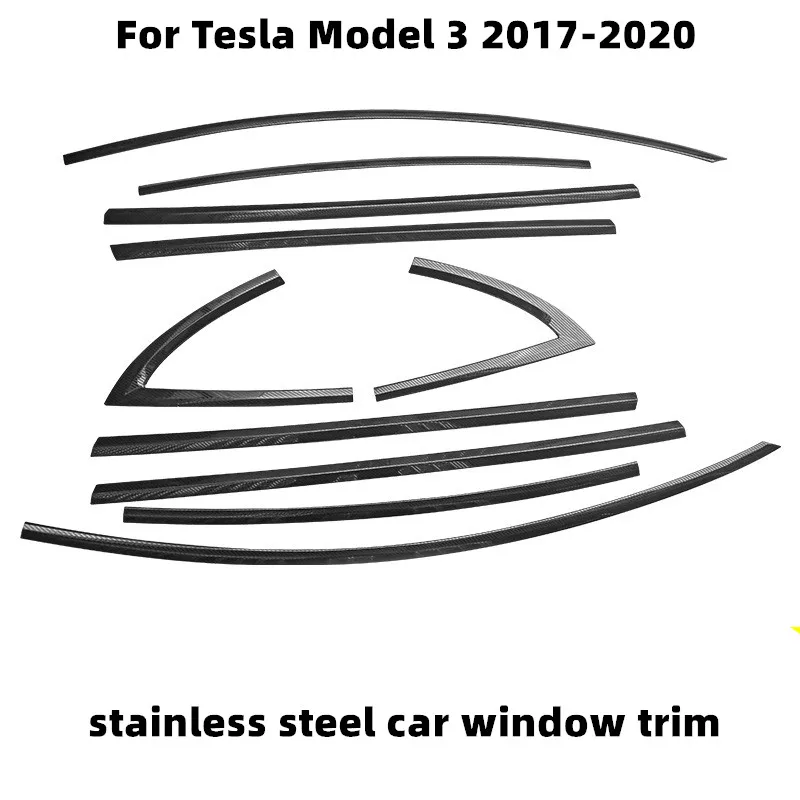 Аксессуары для Tesla Model 3 2017-2020, Обшивка двери из нержавеющей стали, зеркальное украшение, наклейка из углеродного волокна, отделка
Аксессуары для Tesla Model 3 2017-2020, Обшивка двери из нержавеющей стали, зеркальное украшение, наклейка из углеродного волокна, отделка