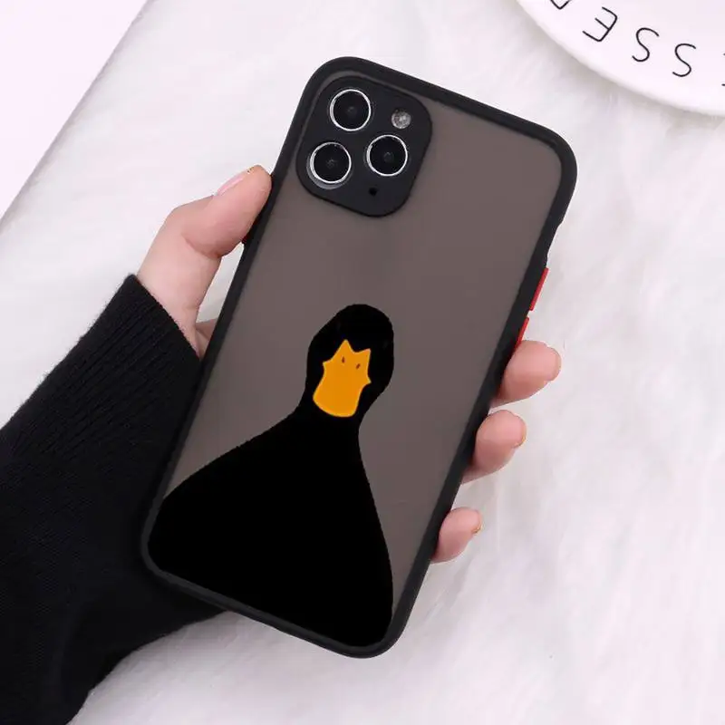Big goose Phone Case Matte Transparent for iPhone 7 8 11 12 s mini pro X XS XR MAX Plus cover funda
Big goose Phone Case Matte Transparent for iPhone 7 8 11 12 s mini pro X XS XR MAX Plus cover funda