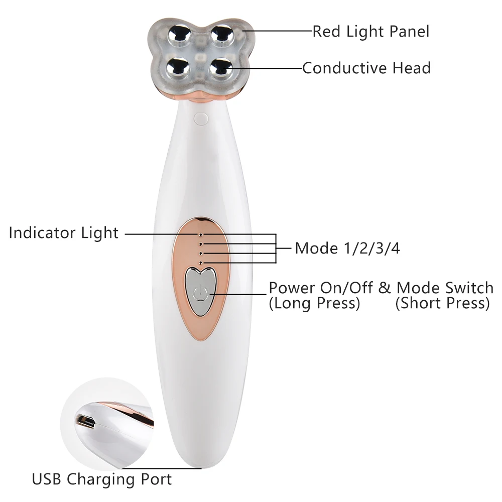 RF Radio Frequency Electroporation Face Beauty Pen Multifunction LED Photon Vibration Face Tightening Massager Skin Rejuvenation
RF Radio Frequency Electroporation Face Beauty Pen Multifunction LED Photon Vibration Face Tightening Massager Skin Rejuvenation