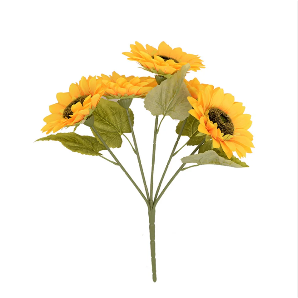1 Bunch of Multi-headed Sunflower Simulation Flower Home Hotel Garden Wedding Photography Props Decoration DIY Fall Decorations
1 Bunch of Multi-headed Sunflower Simulation Flower Home Hotel Garden Wedding Photography Props Decoration DIY Fall Decorations