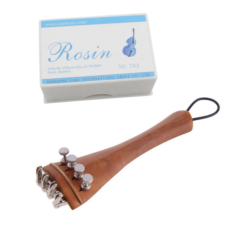 1 Set 4/4 Violin Parts Accessories Chin Rest Strings Kit & 1 Pcs Transparent Red Resin Mini Rosin
1 Set 4/4 Violin Parts Accessories Chin Rest Strings Kit & 1 Pcs Transparent Red Resin Mini Rosin