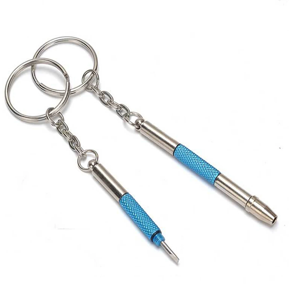 Screwdriver Four-Purpose Keychain Color Knurled Set Sunglasses Glasses Computer Watch Repair Tool Set
Screwdriver Four-Purpose Keychain Color Knurled Set Sunglasses Glasses Computer Watch Repair Tool Set