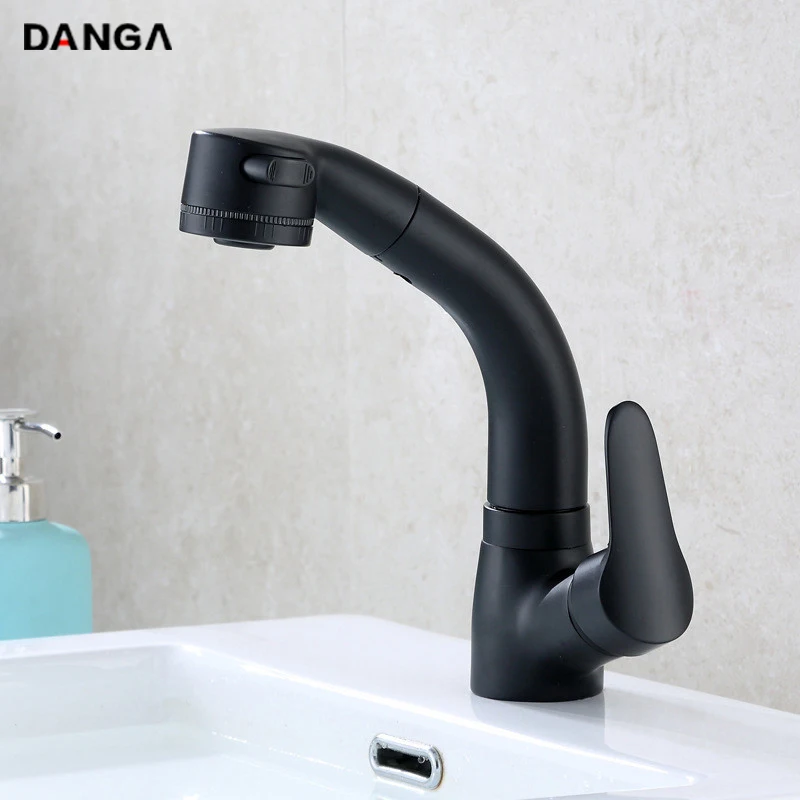 Basin Faucets Kitchen Sink Tap Brass Bathroom Mixer Adjustable Retractable Water Tap Rotating hot and cold Washbasin Faucet
Basin Faucets Kitchen Sink Tap Brass Bathroom Mixer Adjustable Retractable Water Tap Rotating hot and cold Washbasin Faucet