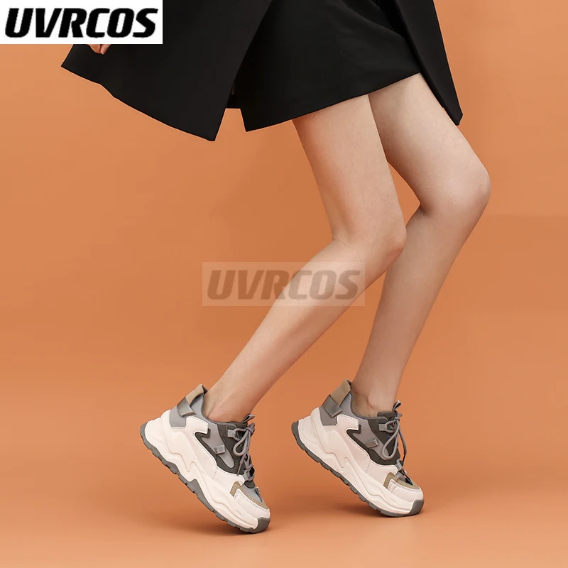 2022 New Women's Spring Platform Chunky Sneakers,Gray Brown Sports Shoes,Comfort Casual High
2022 New Women's Spring Platform Chunky Sneakers,Gray Brown Sports Shoes,Comfort Casual High