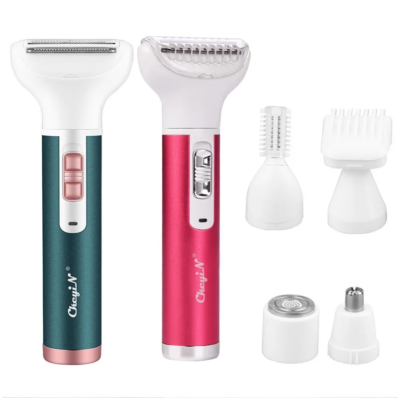 CkeyiN 5 in 1 Lady Epilator Multifunctional Hair Shaver Eyebrow/ Nose/ Beard Trimmer Rechargeable Whole Body Hair Grooming Kit
CkeyiN 5 in 1 Lady Epilator Multifunctional Hair Shaver Eyebrow/ Nose/ Beard Trimmer Rechargeable Whole Body Hair Grooming Kit
