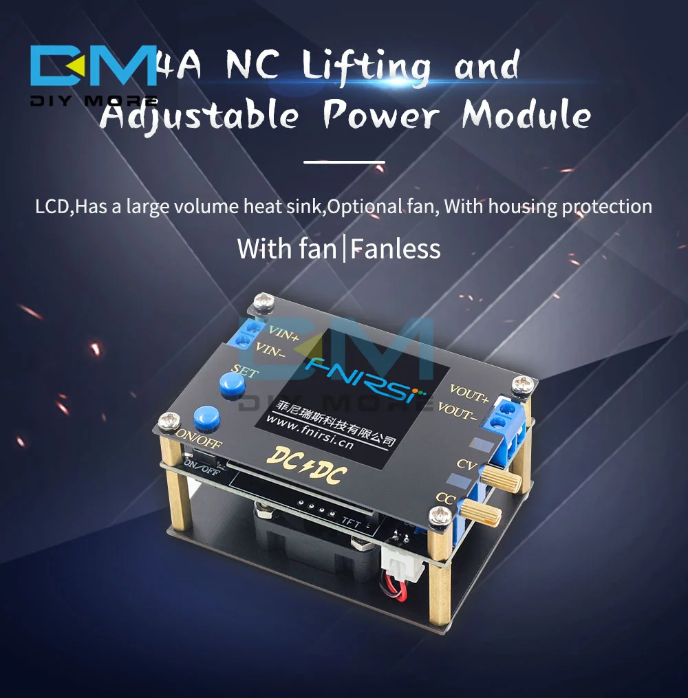 DC DC Automatic Boost/Buck Converter CC CV Power Module 0.5-30V 3A 35W/4A 50W Adjustable Regulated power supply Voltmeter
DC DC Automatic Boost/Buck Converter CC CV Power Module 0.5-30V 3A 35W/4A 50W Adjustable Regulated power supply Voltmeter