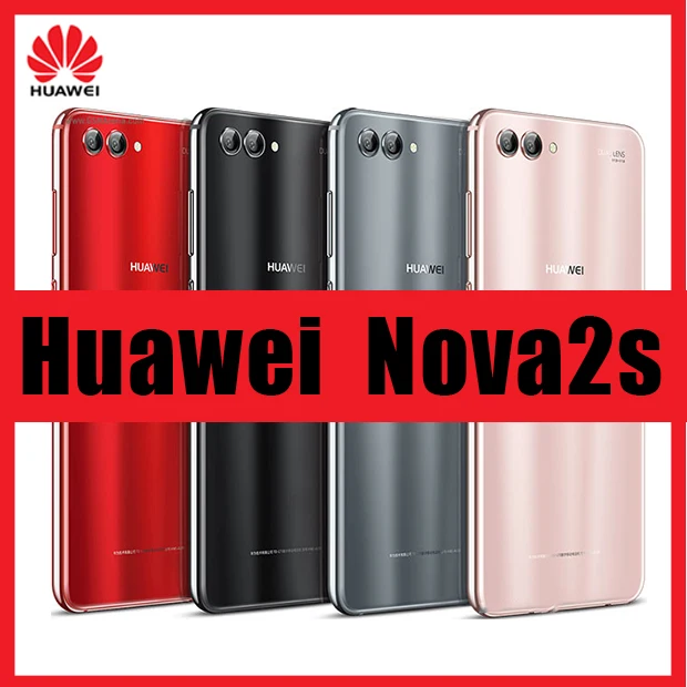

smartphone Huawei Nova 2S celular NFC support 2160*1080 20MP Mobile Phone refurbished