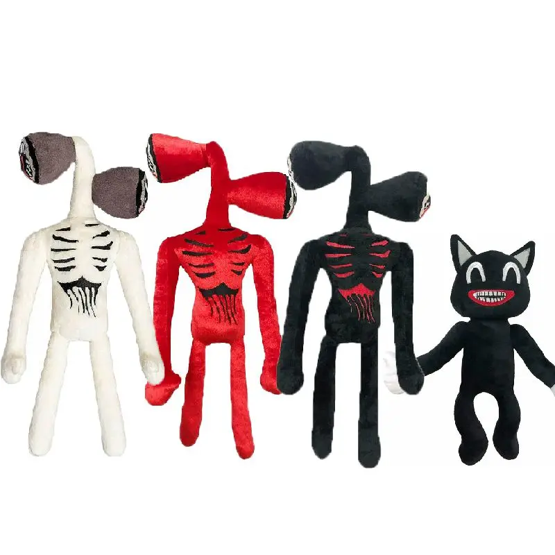 25/40cm Anime Siren Head Plush Toy Cartoon Sirenhead Stuffed Animals Doll Horror Black Cat Peluches Toys for Kids Christmas Gift
25/40cm Anime Siren Head Plush Toy Cartoon Sirenhead Stuffed Animals Doll Horror Black Cat Peluches Toys for Kids Christmas Gift