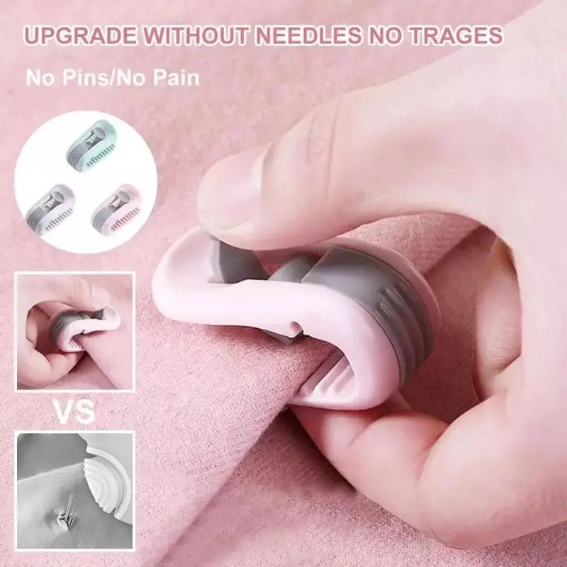 6pcs Non-slip Quilt Blanket Clip Duvet Quilt Clips Plastic Blankets Fastener Clip Cover Duvet Sheet Fixer Sleep Anti-run Device
6pcs Non-slip Quilt Blanket Clip Duvet Quilt Clips Plastic Blankets Fastener Clip Cover Duvet Sheet Fixer Sleep Anti-run Device