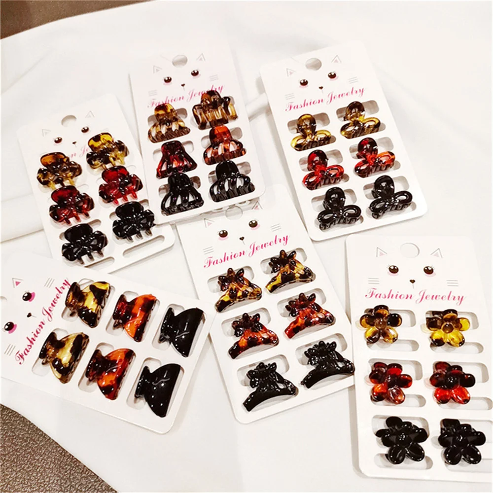 6 Pcs/set Acrylic Hair Claw Mini Hair Crab Retro Hair Clips Korea Hairpins For Women Girl Hair Ornaments Hair Accessories 2021
6 Pcs/set Acrylic Hair Claw Mini Hair Crab Retro Hair Clips Korea Hairpins For Women Girl Hair Ornaments Hair Accessories 2021