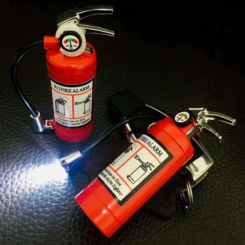 New Fire Extinguisher Torch Lighter Metal Flash light Free Fire Butane Gas Pipe Lighter Unusual Inflated Cigar Cigarette Lighter
New Fire Extinguisher Torch Lighter Metal Flash light Free Fire Butane Gas Pipe Lighter Unusual Inflated Cigar Cigarette Lighter