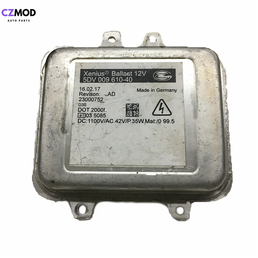 CZMOD 5DV 009 610-40 e1 Xenon Headlight HID Xenius Ballast 12V D3S 5DV00961040 23000752 Car light accessories 
CZMOD 5DV 009 610-40 e1 Xenon Headlight HID Xenius Ballast 12V D3S 5DV00961040 23000752 Car light accessories