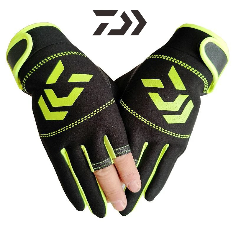 2021 Daiwa Fishing Gloves Men 3 Fingers Cut Outdoor Sport Hiking Gloves Winter Warm Waterproof Anti-Slip Durable Fishing Gloves
2021 Daiwa Fishing Gloves Men 3 Fingers Cut Outdoor Sport Hiking Gloves Winter Warm Waterproof Anti-Slip Durable Fishing Gloves