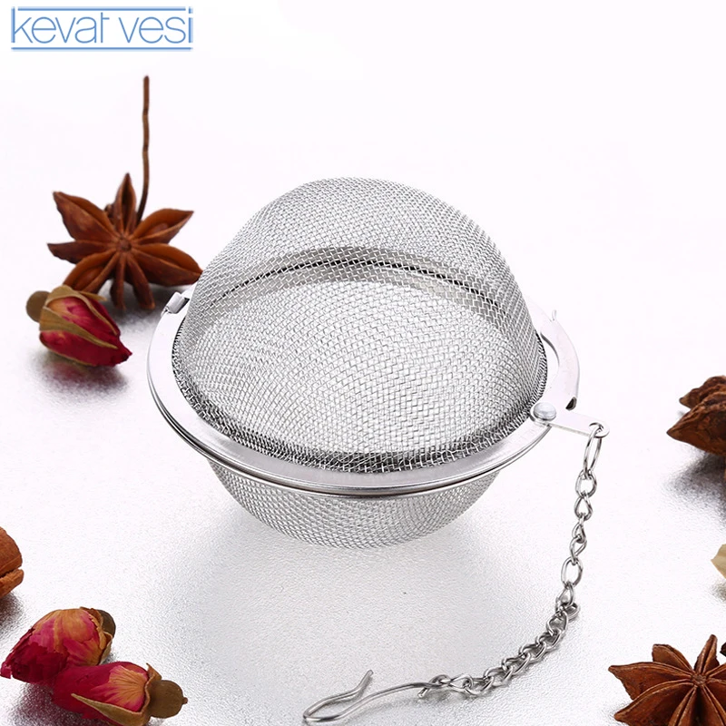 304 Stainless Steel Tea Infuser Reusable Locking Spice Tea Ball Coffee Filter Tea Strainer for Mug Teapot Kitchen Utensils
304 Stainless Steel Tea Infuser Reusable Locking Spice Tea Ball Coffee Filter Tea Strainer for Mug Teapot Kitchen Utensils