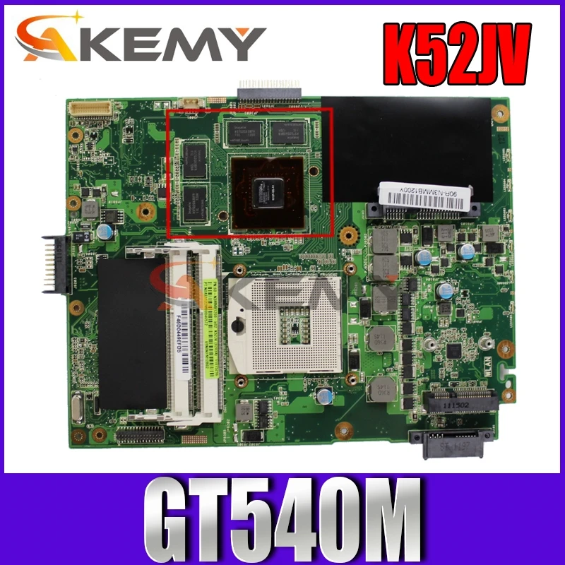 Материнская плата Akemy K52JV для ноутбука ASUS K52JV K52J, оригинальная материнская плата HM55 GT540M
Материнская плата Akemy K52JV для ноутбука ASUS K52JV K52J, оригинальная материнская плата HM55 GT540M