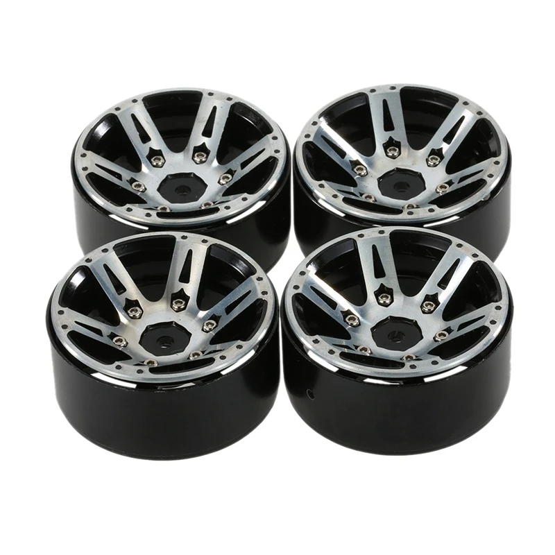 For 1:10 RC Rock Crawler Axial SCX10 90046 D90 TRX-4 RC Car 4Pcs Metal Wheel Rim 1.9Inch Wheel Hub Beadlock Wheel Rim
For 1:10 RC Rock Crawler Axial SCX10 90046 D90 TRX-4 RC Car 4Pcs Metal Wheel Rim 1.9Inch Wheel Hub Beadlock Wheel Rim