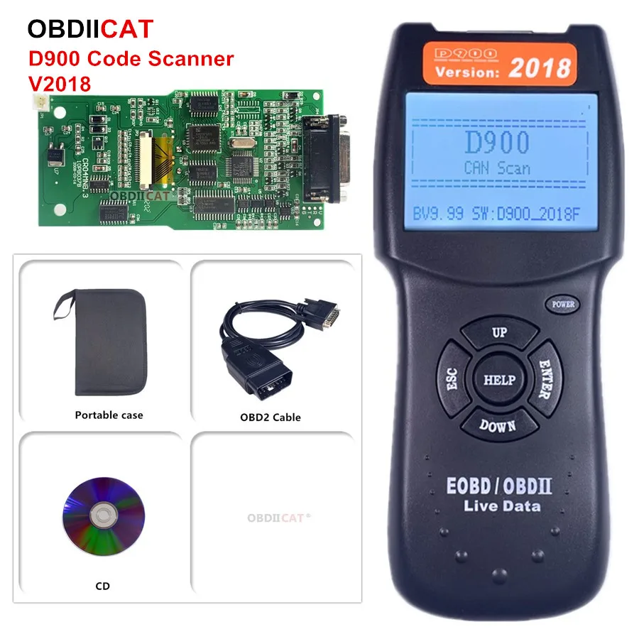Factory Price!!! D900 Code Reader CANSCAN scanner OBD2 Live PCM Data Scanner Auto Code EOBD Diagnostic Car Scanner
Factory Price!!! D900 Code Reader CANSCAN scanner OBD2 Live PCM Data Scanner Auto Code EOBD Diagnostic Car Scanner
